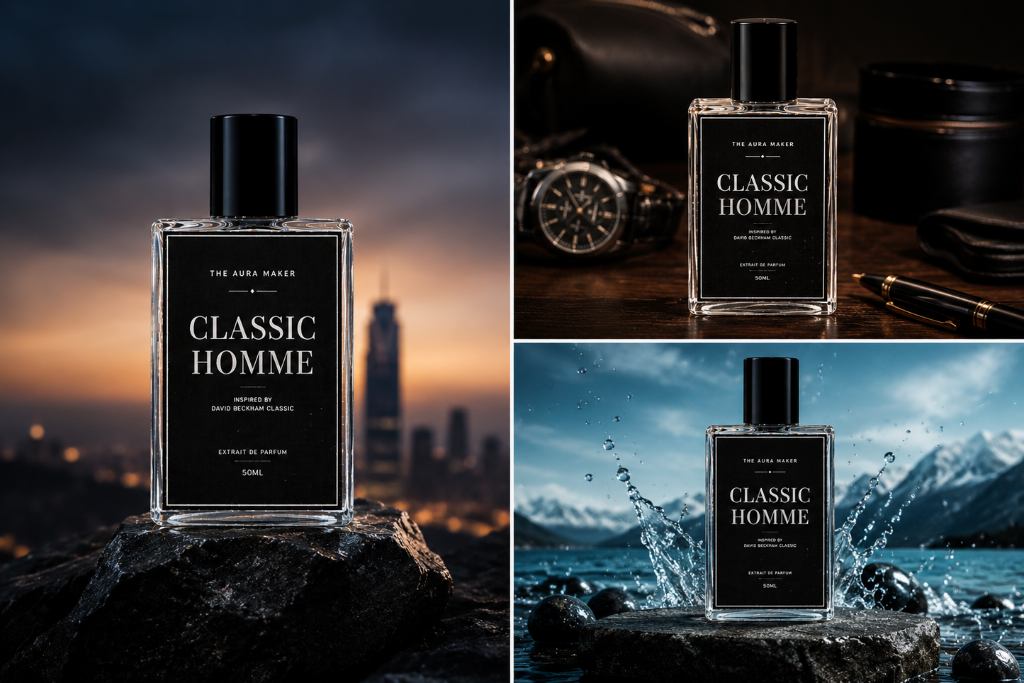 Classic Homme 50ML – Premium Men's Perfume | The Aura Maker