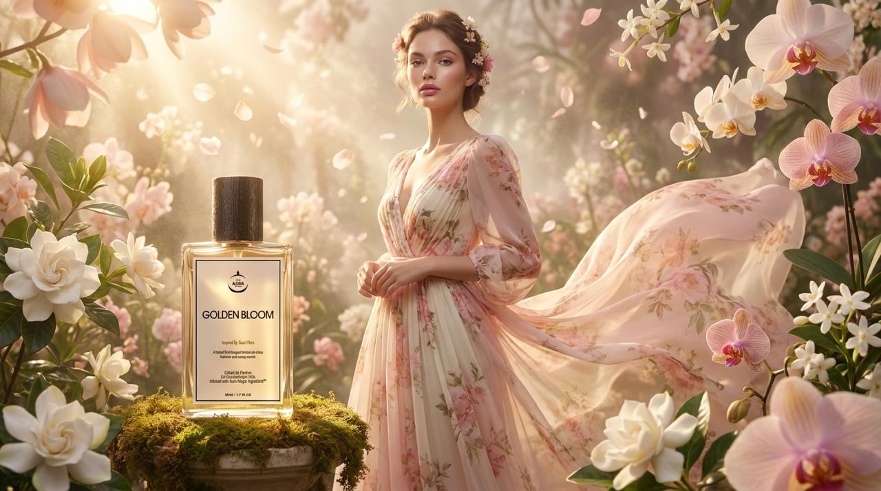 🌸 Golden Bloom by The Aura Maker
